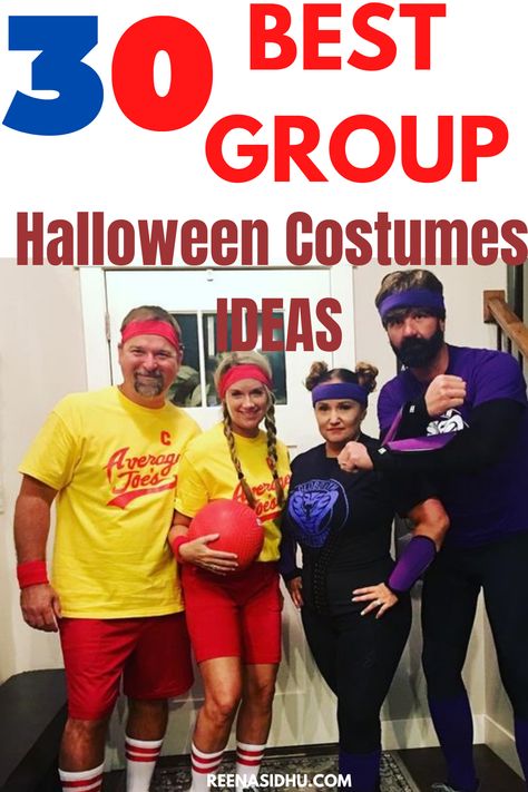 Dressing up for Halloween is so much fun in groups. Here are my best Group Halloween costume Ideas!Halloween costumes college, Halloween costume ideas, unique Halloween costumes | Office Group Halloween Costumes, Work Group Halloween Costumes, 4 People Halloween Costumes, 4 Person Halloween Costumes, Funny Group Costumes, Halloween Dress Up Ideas, Funny Group Halloween Costumes, Group Halloween Costume Ideas, Office Halloween Costumes