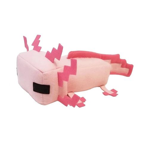 Pink Axolotl, Minecraft Toys, Soft Throw Pillows, Kawaii Animals, Kids Birthday Gifts, Stuffed Toys, Cute Plush, Gamer Gifts, Pusheen