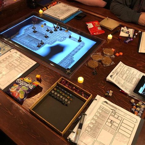 Last week’s Eberron campaign D&D session we explored even more of the mega dungeon we found under the ancient Dwarven stronghold. We… Dnd Room Aesthetic, Dungeons And Dragons Setup, D And D Aesthetic, Playing Dnd Aesthetic, D&d Aesthetic, Dnd Setup, Dwarven Stronghold, Board Games Aesthetic, Dungeons And Dragons Aesthetic