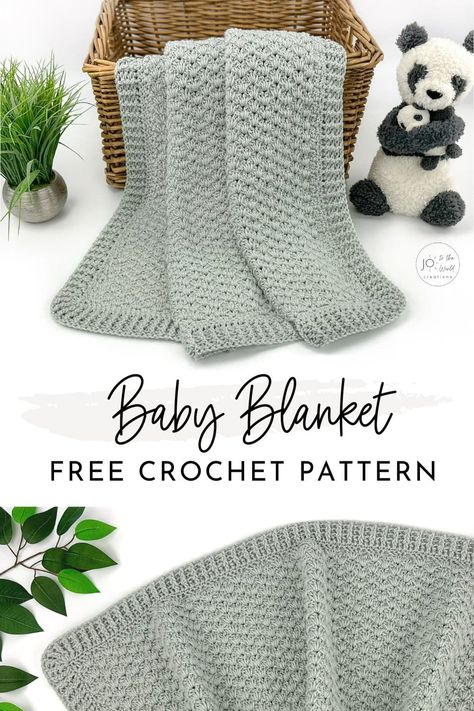 Cozy Cuddles Baby Blanket - Free Crochet Pattern | Jo to the World Creations Crochet Granny Stitch Blanket, Crochet Granny Stitch, Cozy Cuddles, Crochet Ripple Blanket, Free Baby Blanket Patterns, Crochet Baby Blanket Free Pattern, Easy Crochet Baby Blanket, Blanket Crochet Pattern, Crochet Blanket Designs