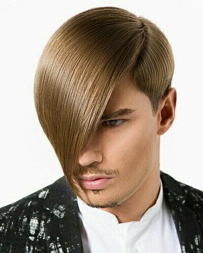 Mens Asymmetrical Hair, Haircut For Silky Hair Men, Gay Haircut Men, 2016 Haircut, Gay Haircut, Asymmetrical Haircuts, Hairstyles Undercut, Long Fringe Hairstyles, Slick Hair