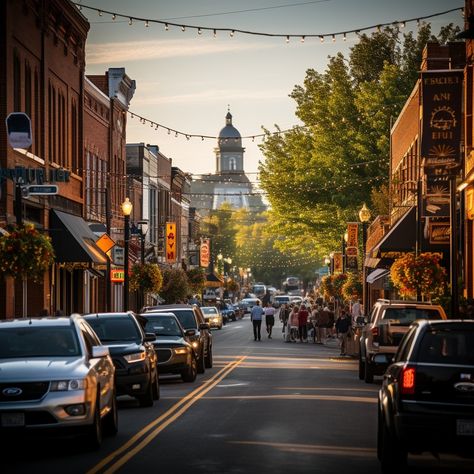 Discovering Franklin, TN: A Glimpse into Tennessee's Historic Town Tennessee Aesthetic, Gallatin Tennessee, Franklin Tennessee, Aging Population, Franklin Tn, East Tennessee, Cultural Diversity, Engagement Shoot, Main Street