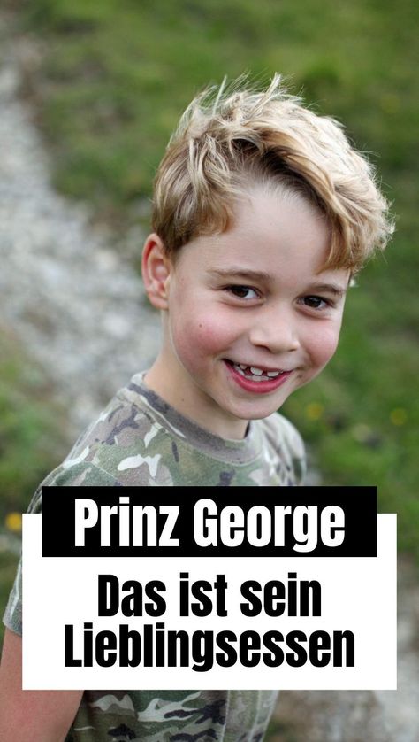 Prinz George hat ein besonderes Lieblingsessen. Seine Leibspeise jedoch viel bodenständiger, als man von einem Royal vermuten könnte. Prinz George, Royals