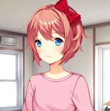 Sayori Ddlc, Doki Doki Literature Club, Doki Doki, Literature Club, Made By Me, The Game, Literature, Anime, Pink