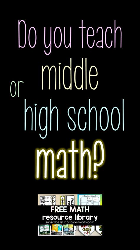 Library High School, Gen Math, Junior High Math, Free Math Resources, Math Tutoring, Special Education Math, Geometry High School, Teaching Algebra, Teaching Mathematics