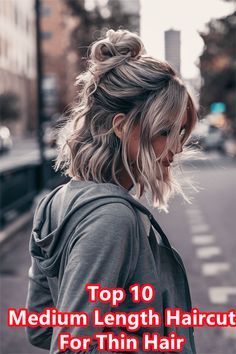 Haircuts For Thinning Hair For Women, Fine Hair Styles For Women, Medium Length Haircuts, Womens Haircuts Medium, Medium Hair Styles For Women, Easy Hair Cuts, Turn Up The Volume, Fall Hair Cuts, Medium Length Hair With Layers