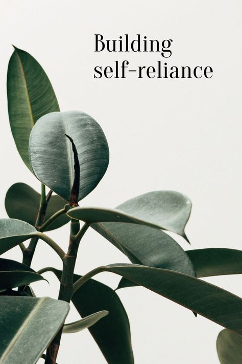 Self-reliance is an instrument for making life decisions. More about it - in insta Self Reliance, Life Decisions, 2025 Vision, 2024 Vision, Plant Leaves, Vision Board, Health, Building