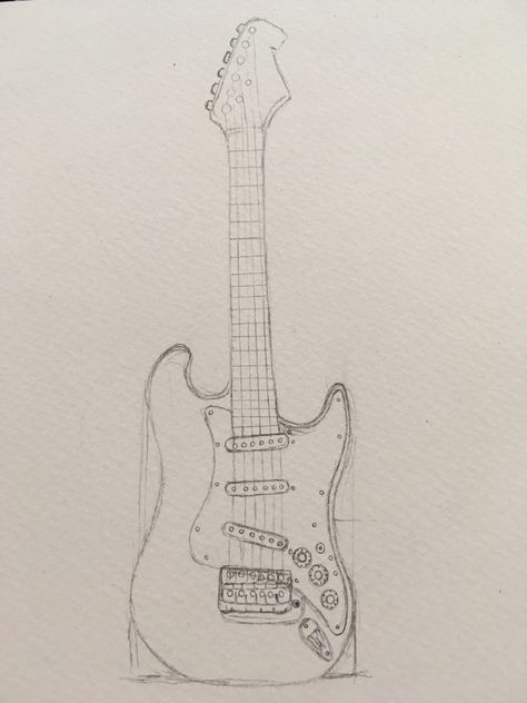 Electric Drawing, Drawing Guitar, Aesthetic Guitar, Guitar Aesthetic, رسم كاريكاتير, Guitar Drawing, Art Guitar, Guitar Obsession, Music Drawings