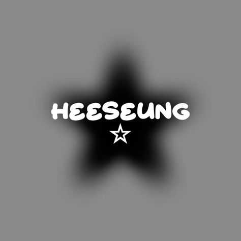 pinterest board cover  mine ♡ heeseung  black star theme icon Board Covers For Pinterest Aesthetic Black, Heeseung Black, Star Theme, Lee Heeseung, App Icon Design, Cute Selfie Ideas, Black Star, Selfie Ideas, Black Aesthetic