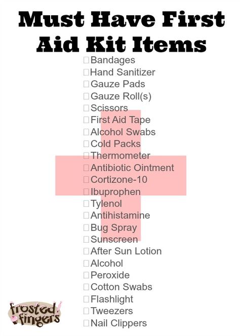 First Aid Kit List #Cortizone10 #MC #sponsored First Aid Kit Items, Uppfostra Barn, Emergency Binder, Emergency Prepardness, Emergency Preparedness Kit, Emergency Preparation, Survival Life Hacks, Apocalypse Survival, Vie Motivation