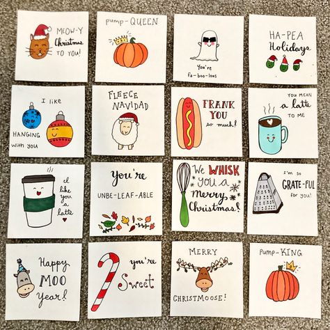 Cute Sticky Notes For Friend, Lunch Gift Card Ideas, Little Notes For Friends, Boyfriend Notes Ideas, Nice Notes For Friends, Mini Love Notes, Cute Note Ideas For Boyfriend, Letter Ideas For Boyfriend, Diy Puzzle