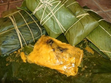 Panamanian Tamales Recipe, Guatemalan Tamales, Pasteles Recipe, Christmas Tamales, Puerto Rican Pasteles, Panama Recipe, Fijian Food, Samoan Food, Panamanian Food