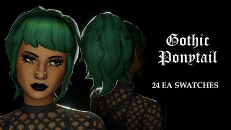 Sims 4 Cc Goth, Los Sims 4 Mods, Cc Folder, Pelo Sims, Gothic Hairstyles, Pin Search, Sims 4 Mm Cc, Sims 4 Cc Folder, Sims Games