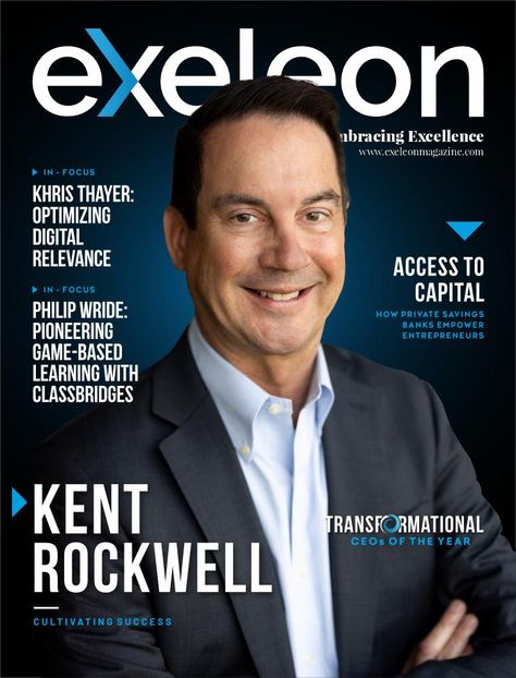 Kent Rockwell CEO of Universal Registered Agents (URA) Business Magazine Cover, Magazine Cover Page, Brochure Design Creative, Game Based Learning, Business Leadership, Business Reviews, Business Magazine, Cover Page, Magazine Layout