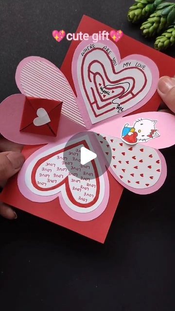 Cute Crafts To Say I Love You, Ways To Say I Love You Crafts, I Love You Crafts, Cute Ways To Say I Love You, Bff Day, Diy Bff, Other Ways To Say, Line Love, Crafts Room