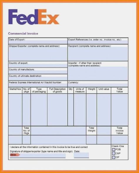 Fedex Commercial Invoice Form Pdf Lbl Home Defense Products in Proforma Invoice Template Fedex Invoice Sample, Invoice Example, Invoice Template Word, Invoicing Software, Newspaper Template, Freight Forwarder, Scammer Pictures, Template Resume, Receipt Template