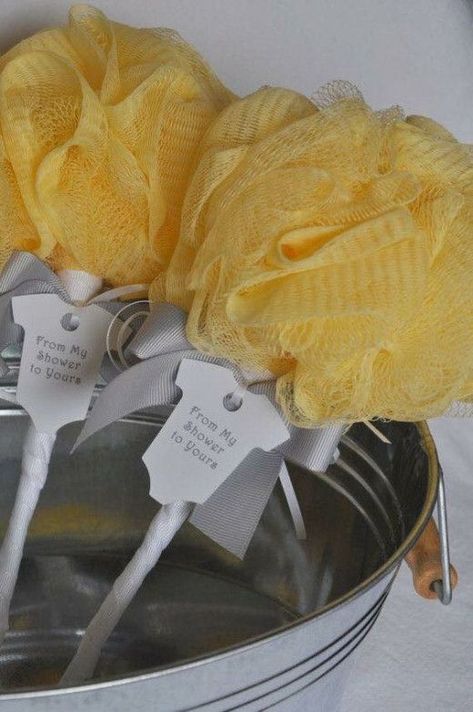 Unique Baby Shower Favors, Sunflower Baby Showers, Grey Baby Shower, Sunshine Baby Showers, Baby Shower Yellow, Bumble Bee Baby Shower, Shower Stuff, Summer Baby Shower, Spring Baby Shower