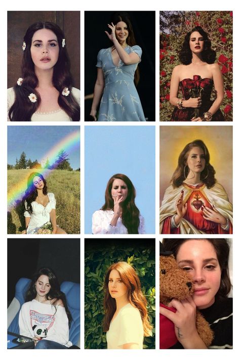 Lana Del Rey Photo Card, Lana Del Rey Stickers, Lana Del Rey Art, Collage Des Photos, Collage Scrapbook, Self Portrait Poses, Mother Goddess, Scrapbook Stickers Printable, Lana Del Ray