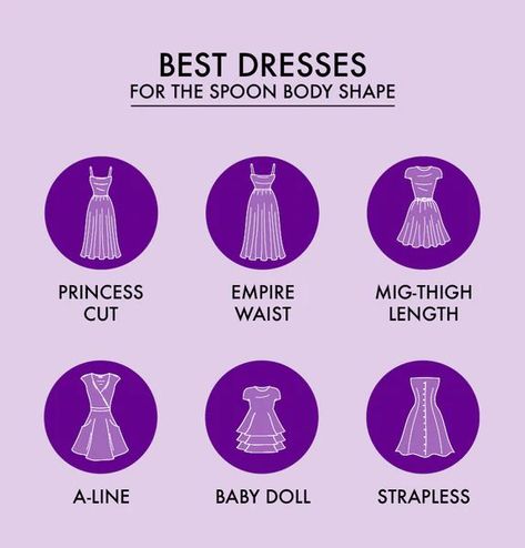 How To Dress For Spoon Body Shape, Clothes For Spoon Body Shape, Dress For Spoon Body Shape, Dressing Spoon Body Shape, How To Dress Spoon Body Shape, Outfit Ideas For Spoon Body Shape, Spoon Shape Outfits, Types Of Pigtails, Spoon Shaped Body Outfits