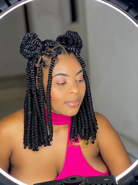 Quick Braid Styles, 1 Braid, Hairstyles Twist, Braid Twist, Twists Hairstyles, Quick Braids, High Fashion Hair, Hairstyles Braid, Black Curls