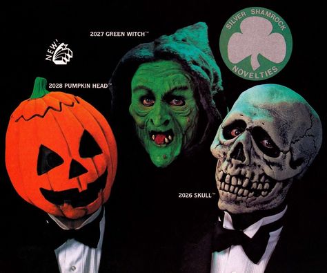 Origin Of Halloween, Halloween Crafts Preschool, Mascaras Halloween, Silver Shamrock, Halloween Iii, Halloween 3, Halloween Prop, The Boogeyman, Halloween Ii