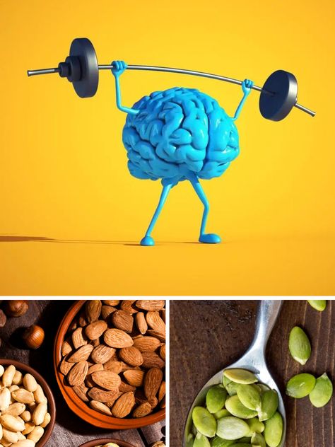 Brain Structure, Improve Brain Function, Improve Cognitive Function, Fatty Fish, Brain Food, Brain Power, Vitamin K, Brain Health, Pumpkin Seeds