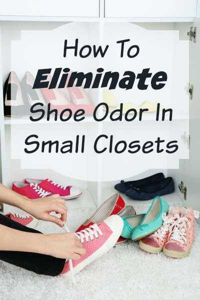 Dear Home-Ec 101: I just did some awesome cleaning in my closet and swapped out my winter for summer stuff. I noticed my closet has a funky shoe odor. I googled it and saw a lot of ideas for getting rid of the shoe smell, but I trust Home-Ec 101 ideas more. Signed, Imelda Marco… Mold On Clothes, Odor Eliminator Diy, Shoe Odor Remover, Closet Freshener, Smell Remover, Stinky Shoes, Smelly Shoes, Shoe Drawer, Deodorize Shoes