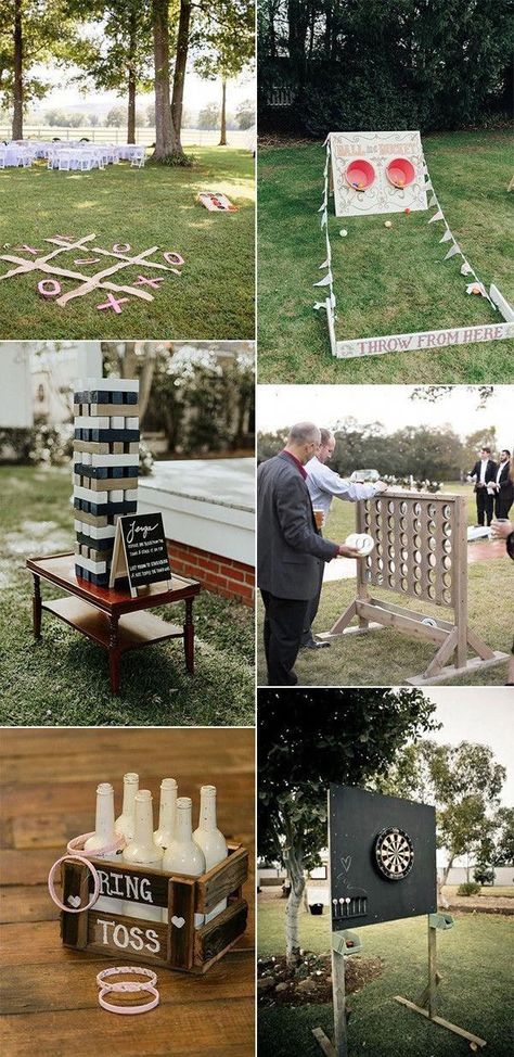 Backyard Wedding Ideas, Wedding Ides, Wedding Ideas On A Budget, Rustic Wedding Decorations, Wedding Activities, Whimsical Wonderland Weddings, Future Wedding Plans, Wedding Forward, Cute Wedding Ideas