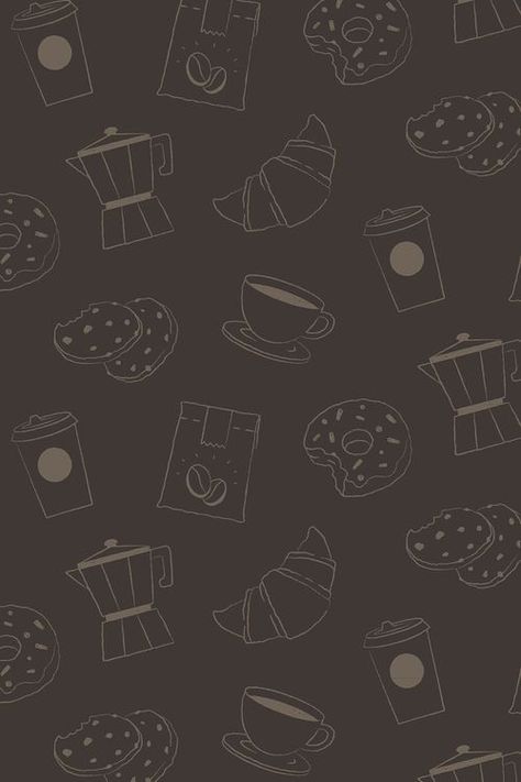 Cafe pattern background, coffee and | Premium Vector - rawpixel Background For Coffee Shop, Cute Cafe Background, Background Coffee Design, Coffee Background Wallpapers, Cafeteria Background, Croissant Bakery, Bakery Croissant, Coffee Wallpapers, Cafe Pattern