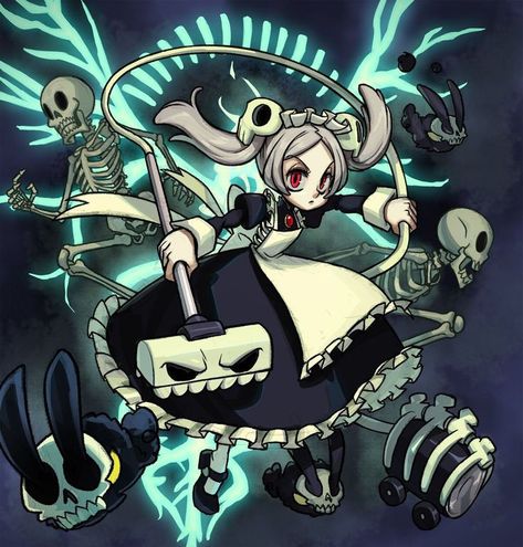 Marie Skullgirls, Fall Games, The Catacombs, The Boss, Game Character, Cover Art, Art History, Album Covers, Art Style