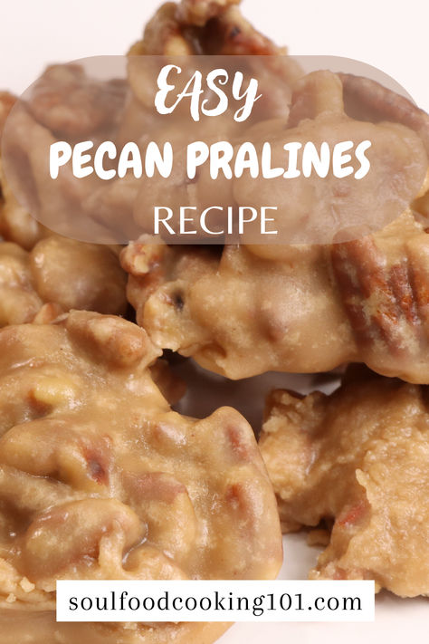 Easy Pecan Pralines Recipe Cinnamon Roasted Pralines, Mexican Pralines Recipe, Homemade Pecan Pralines, Praline Recipe Easy, Buttermilk Pecan Pralines, Easy Pecan Pralines, Pecan Pralines With Condensed Milk, Homemade Pralines Pecans, Parlin Pecan