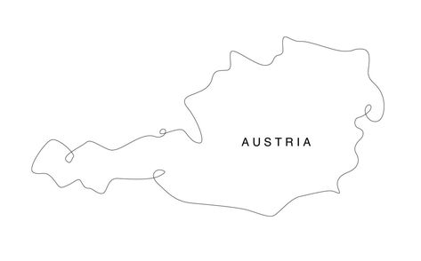 Ley Lines, Austria Map, Country Line, Assouline Books, Contour Map, Europe Map, Outline Drawings, Instagram Foto, Austria