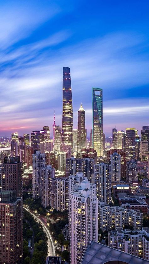 Shanghai,China Shanghai Skyline, Shanghai Tower, City Life Photography, City Shoot, China City, Dubai Aesthetic, Destination Photography, Shanghai China, City Wallpaper