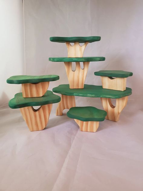 Tree Building Blocks Montessori Inspired Wooden Toy Toddler - Etsy Israel Wooden Tree Toy, Wood Toy Ideas, Wood Castle, Wood Toys Diy, Diy Wooden Toys, Montessori Wooden Toys, Tree Building, Diy Montessori Toys, Wooden Blocks Toys