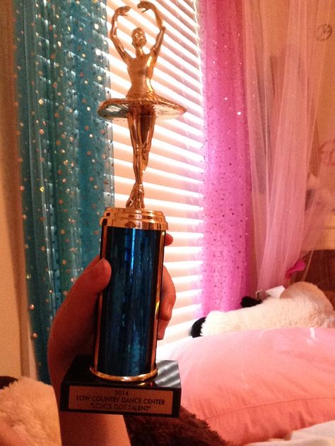 Dance trophy Dance Competition Trophy, Dance Trophy Aesthetic, Dance Awards Aesthetic, Trophies Aesthetic, Trophy Aesthetic, Dance Trophies, Academic Manifestation, Dance Trophy, Music Trophies