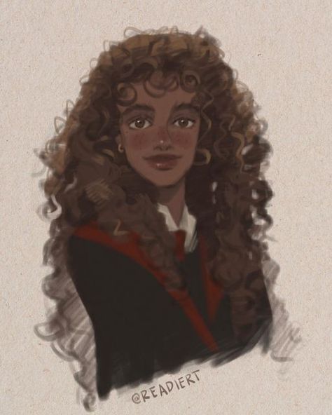 Black Hermione Fan Art, Hermione Granger Fanart Black, Black Hermione Granger Fanart, Hermione Headcanon, Hermione Granger Black, Black Hermione Granger, Black Hermione, Hermione Granger Fan Art, Hermione Granger Art