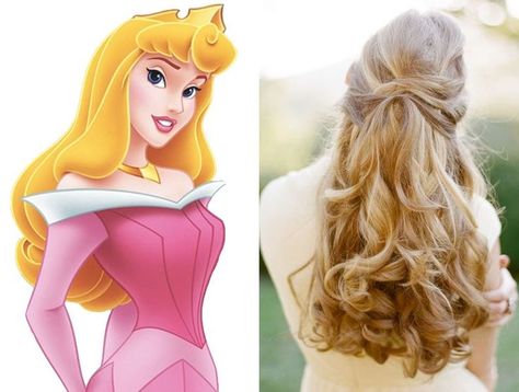 #Hair #Characters #Braids #Girls #Hairdos #Ideas Sleeping Beauty Hairstyle, Aurora Hairstyle, Putri Aurora, Disney Hairstyles, Aurora Hair, Disney Princess Hairstyles, Disney Hair, Princess Inspired