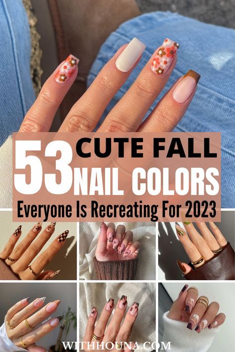 Fall is finally here and I can bet you're looking for trending fall nail colors of 2023 to create the best fall nails of all time. Thus, we've got you everything from cute fall nail colors, fall nail color ideas, fall nails 2023, fall nail colors 2023, fall nail designs, autumn fall nails, and so much more. Nails Coffin Fall, Cute Fall Nail Colors, Nails Inspo Fall, Nails Almond Short, Colors Of 2023, Fall Nails Coffin, Croissant Bread Pudding, Cute Fall Nail Designs, Coffin Fall Nails