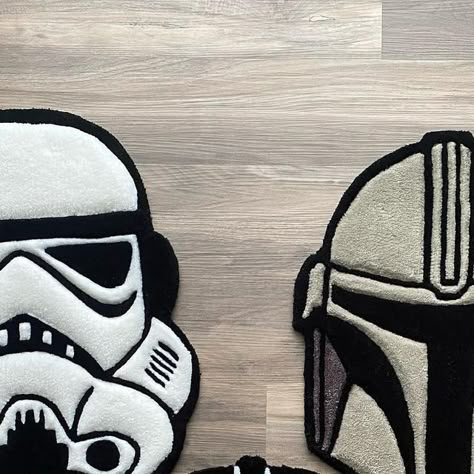 Aesthetic Tufted Rugs, Star Wars Rug, Disney Rug, Tuft Rug, Tufting Rugs, Tufting Ideas, Tufting Diy, Gaming Center, Rugs Ideas