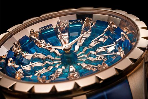 Roger Dubuis Excalibur, Iconic Watches, Swiss Watch Brands, Roger Dubuis, Fancy Watches, Watches Rolex, Rolex Watches For Men, Skeleton Watches, Amazing Watches