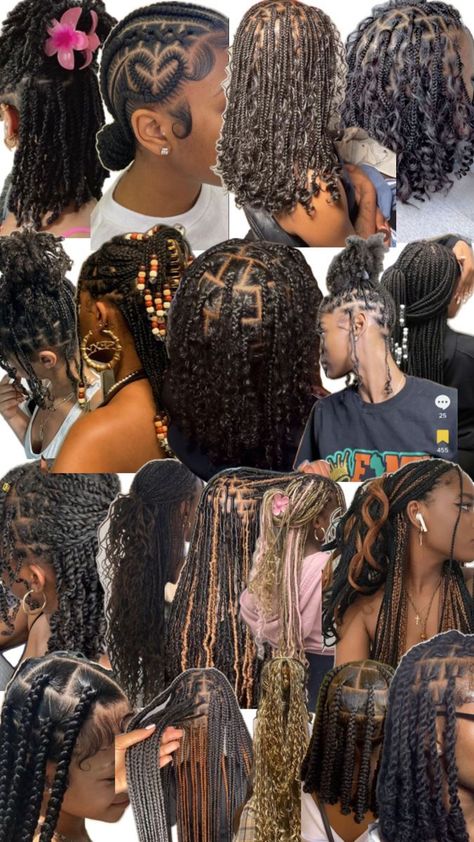 Hear Style, Hairstyle Updo, Short Box Braids Hairstyles, Curly Braids, Beautiful Black Hair, Big Box Braids Hairstyles, Goddess Braids Hairstyles, Quick Natural Hair Styles, Box Braids Hairstyles For Black Women