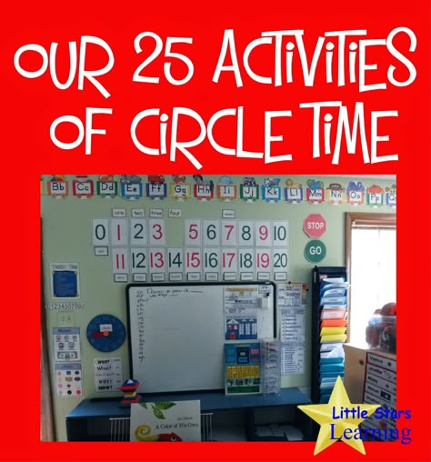 Little Stars Learning: Our 25 Activities of Circle Time Prek Circle Time Activities, Time Fillers For Preschoolers, Circle Time Kindergarten Activities, Circle Time Activities For Preschool, Back To School Circle Time Activities, Circle Time For Kindergarten, Circle Time Kindergarten, Pre K Circle Time Activities, Kindergarten Circle Time Activities