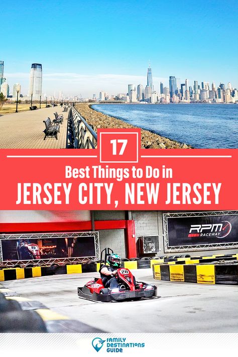 Want to see the most incredible things to do in Jersey City, NJ? We’re FamilyDestinationsGuide, and we’re here to help: From unique activities to the coolest spots to check out, discover the BEST things to do in Jersey City, New Jersey - so you get memories that last a lifetime! #jerseycity #jerseycitythingstodo #jerseycityactivities #jerseycityplacestogo New York City Vacation, Newark New Jersey, New York Harbor, Manhattan Skyline, Skyline View, Recreational Activities, Hudson River, Cultural Experience, Free Things To Do