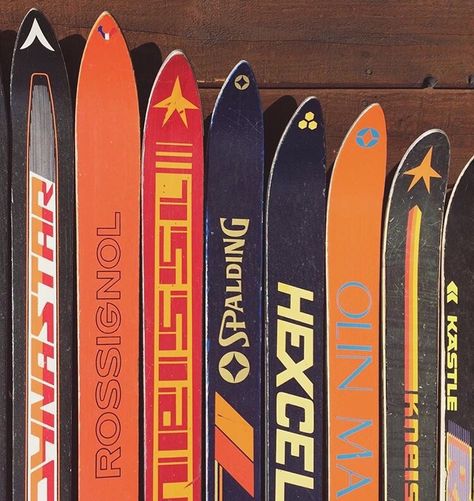 Ski Lodge Aesthetic, Nye Theme, Ski Girls, Ski Bar, Vintage Skis, Old Skis, Vintage Skiing, Ski Aesthetic, Ski Brands