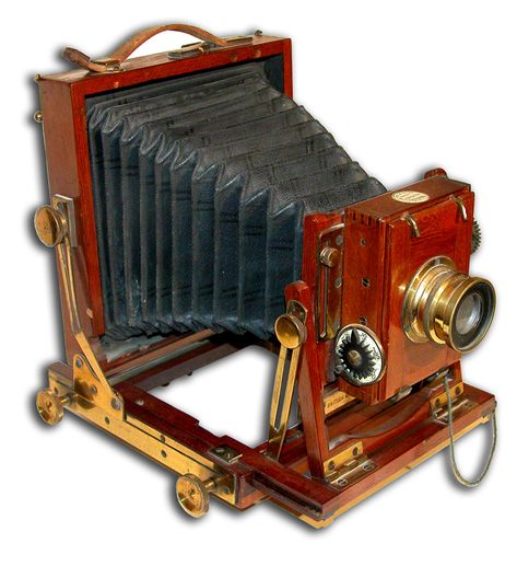 Thornton Picard Imperial Field Camera with Mahogany Body. Fotocamere Vintage, Camera Decor, Field Camera, Large Format Camera, Vintage Film Camera, Antique Cameras, Photo Gear, Camera Obscura, Old Cameras