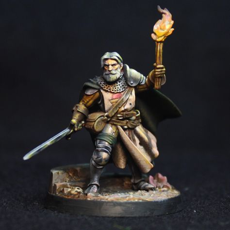 3D Print of Cursed Sands Crusader by robertmaeda1 D&d Figures, Miniature Figures Fantasy, Rpg Figures, Dnd Mini, Dnd Minis, D&d Minis, Fantasy Figurine, Dungeons And Dragons Miniatures, D&d Miniatures