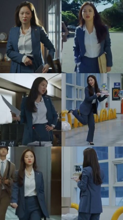 Jeon Yeo Been Vincenzo Outfit, Kdrama Corporate Attire, Vincenzo Cha Young Outfit, Hong Cha Young Outfit, Law Outfits, Asian Screen, Job Outfits, Kdrama Outfits, Young Outfit