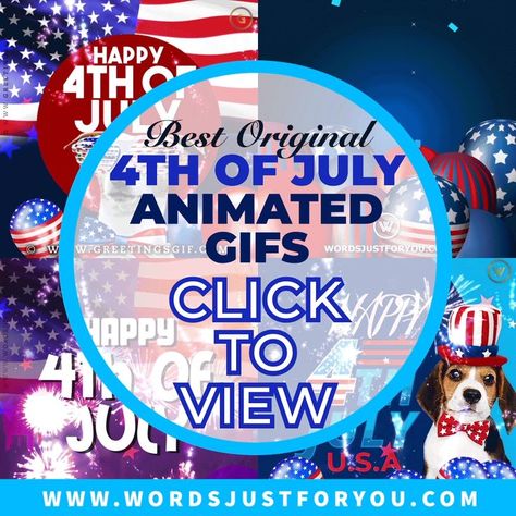 Best Animated Happy 4th of July Gifs 2021 with Fireworks and Balloons 4th Of July Gifs, Happy 4th Of July Images, 4th Of July Wishes, July Wishes, 4th Of July Quotes, Fireworks Animation, Fireworks Gif, 4th Of July Images, July Images