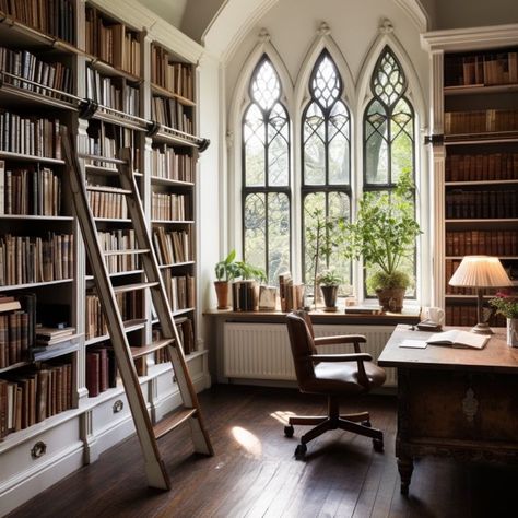 Home library rooms