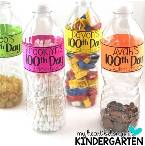 Ideas for celebrating 100 days of school #100daysofschool #schooldays Hundredth Day Of School, 100 Day Ideas, 100th Day Ideas, 100 Días De Clases, 100 Day Activities, 100th Day Of School Ideas, 100th Day Activities, 100 Days Of School Ideas, 100th Day Of School Activities